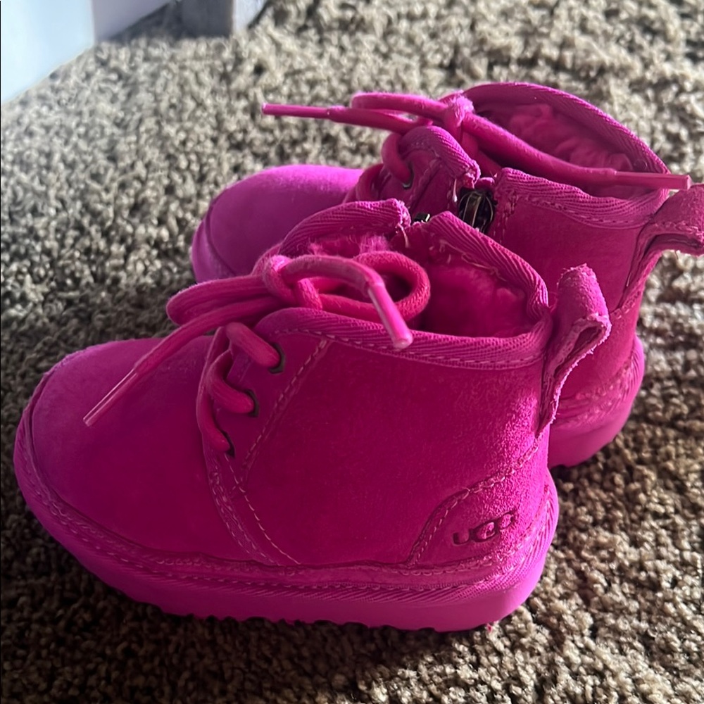 UGG Kids Pink Boots